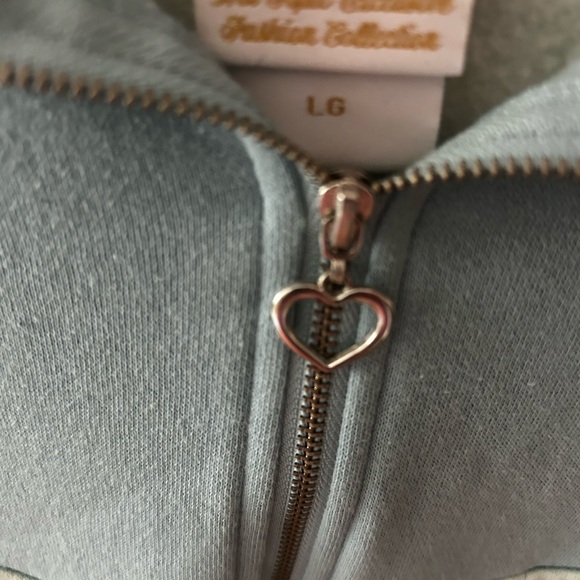 EUC SAILOR MOON HOT TOPIC Blue Graphic Hoodie W/Front Pockets Long Sleeve Silver - Picture 5 of 16